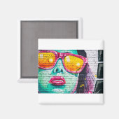 落書き壁 マグネット (正面/裏面)