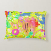 落書き夏 アクセントクッション (裏面)