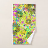 落書き夏 バスタオルセット (ハンドタオル)