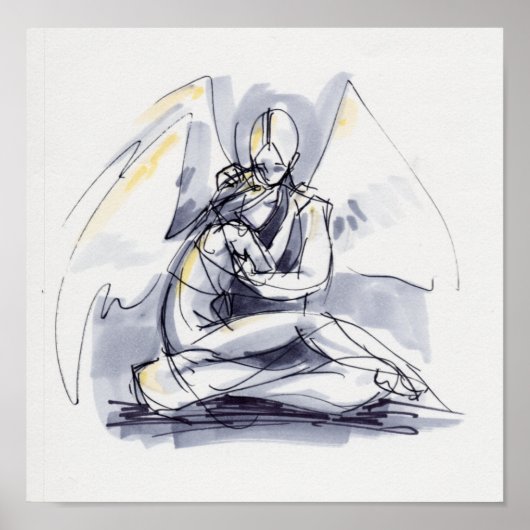 落書き天使 ポスター (正面)