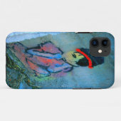 落書き女の子ケース Case-Mate iPhoneケース (裏面(横))