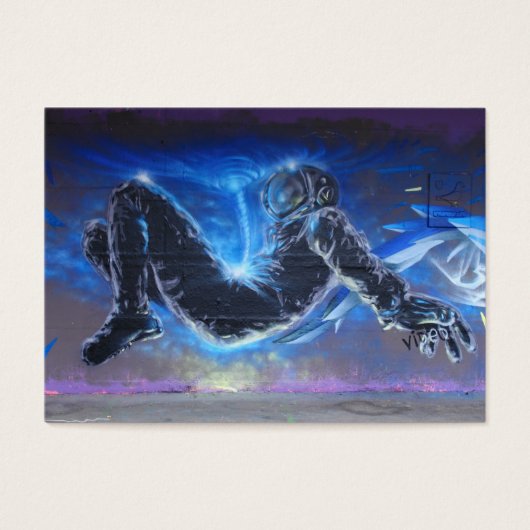 落書き宇宙飛行士 (正面)