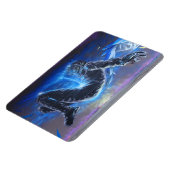 落書き宇宙飛行士 マグネット (左側)