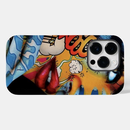 落書き少女 Case-Mate iPhoneケース (裏面 (横))