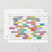 落書き感動的はがき ポストカード (正面/裏面)