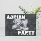 落書き招待状 招待状 (スタンド正面)