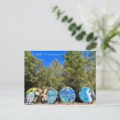 落書き挨拶！ ポストカード (スタンド正面)