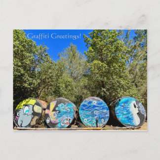 落書き挨拶！ ポストカード