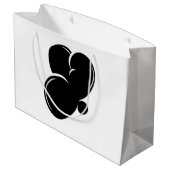 落書き文字Yエッセンシャル ラージペーパーバッグ (裏面アングル)