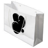 落書き文字Yエッセンシャル ラージペーパーバッグ (正面アングル)