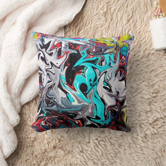 落書き枕 クッション (ブランケット)