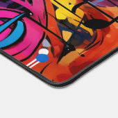 落書き楽音机マット デスクマット (コーナー)