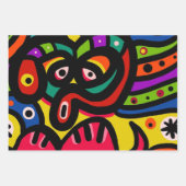 落書き水曜日 ラッピングペーパーシート (正面2)