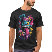 落書き無しキャップスプレー缶ストリートウェアTシャツのデザイン