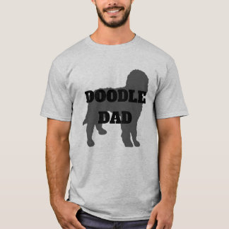 落書き犬のパパ Tシャツ