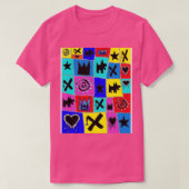 落書き犬 Tシャツ (デザイン正面)