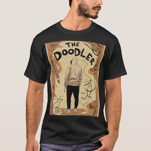 落書き王 Tシャツ (正面)
