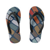 落書き石 キッズビーチサンダル (フットベッド)