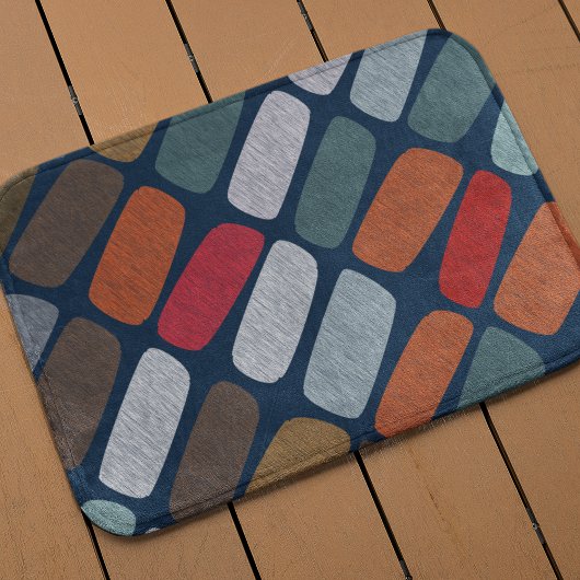 落書き石 バスマット