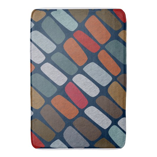 落書き石 バスマット (正面縦)