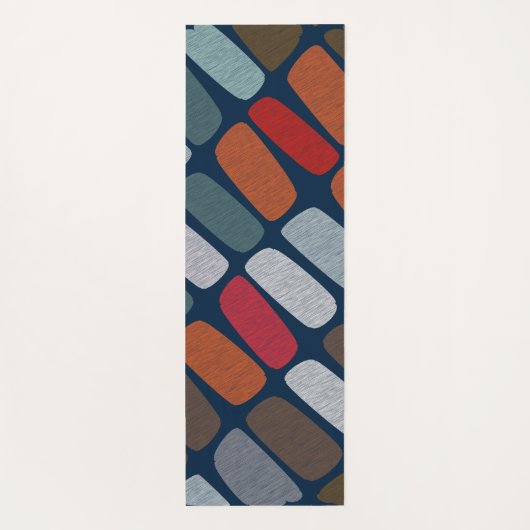 落書き石 ヨガマット (裏面)