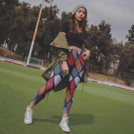 落書き石 レギンス