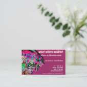 落書き紙名刺 名刺 (スタンド正面)