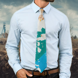 落書き絵を描付き古い壁 ネクタイ