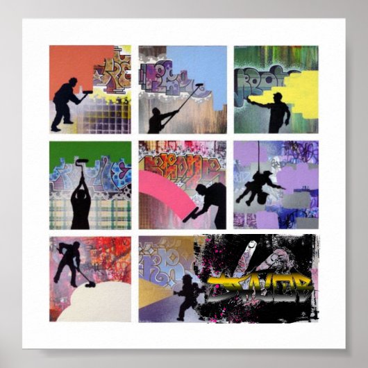 落書き線 ポスター (正面)