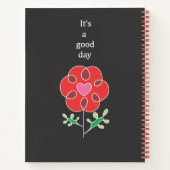 落書き花 ノートブック (裏面)