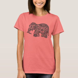 落書き象 Tシャツ