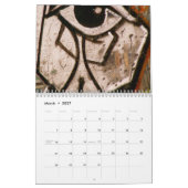 落書き2009年を越えて-書かれた壁 カレンダー (3月 2027)