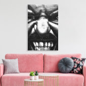 落書き2 16x24 (40x60cm)ワッカ キャンバスプリント (インサイチュ (リビング))