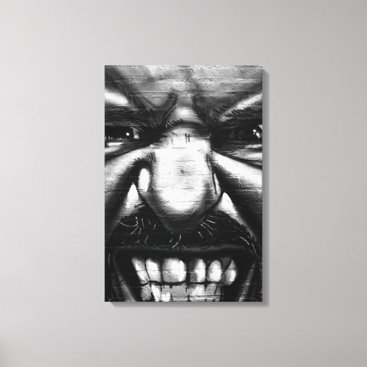 落書き2 16x24 (40x60cm)ワッカ キャンバスプリント (正面)