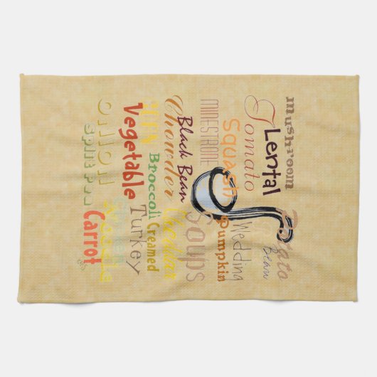 落書き キッチンタオル (横)