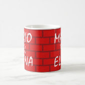 落書き コーヒーマグカップ (中央)