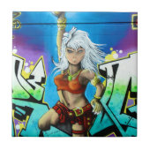 落書き タイル (正面)