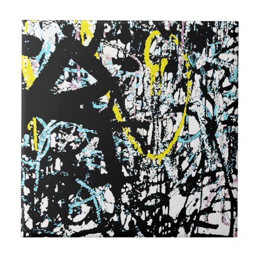 落書き タイル (正面)