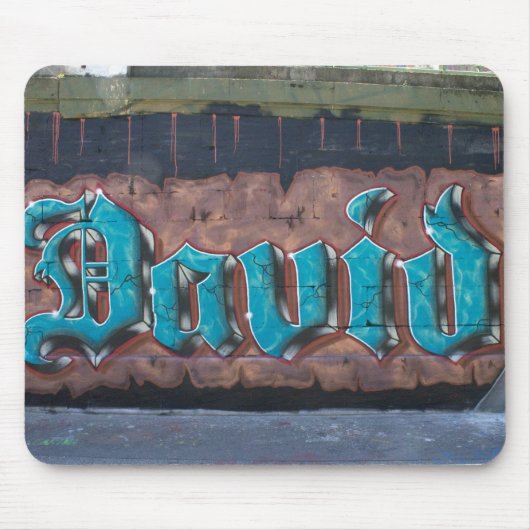 落書き タグ: David マウスパッド (正面)