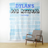 落書き バー ミツバ祭 フォトブース パーティー 背景 タペストリー (インサイチュ)