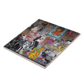 落書き、ベルリン、ドイツ タイル (側面)