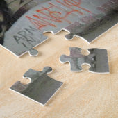 落書き: モスタル(Herzégovine) - ジグソーパズル (側面)