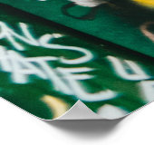 落書きATM機 ポスター (角)