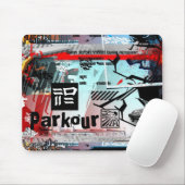 落書きParkour マウスパッド (マウス)