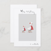 落書予測できなき サンキューカード (正面/裏面)