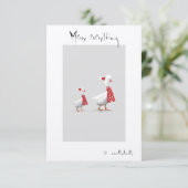 落書予測できなき サンキューカード (スタンド正面)