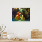 落水中のレズビアン ポスター (キッチン)