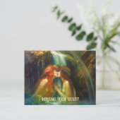 落水中のレズビアン ポストカード (スタンド正面)