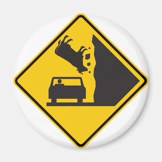 落牛圏高速道路標識 マグネット (正面)