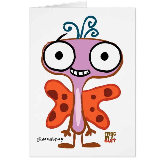 落着きのなさカード (正面)